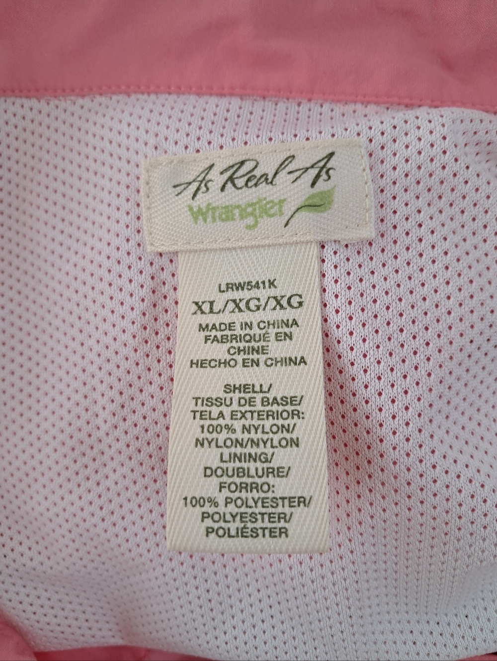 Wrangler Fishing Shirt Women’s XL Pink Snap Buttons Lightweight Outdoor Sport - Picture 13 of 14